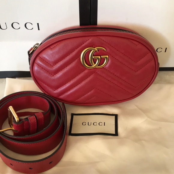 Gucci Handbags - GUCCI marmount belt bag-75